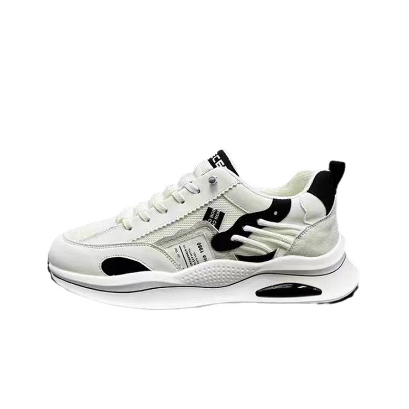 Primăvara și vara 2024 Noua nișă Low-top Dissolving Casual Live sneaker Fashion Hong Kong-style respirabil Forrest Gump Running Shoes pentru bărbați