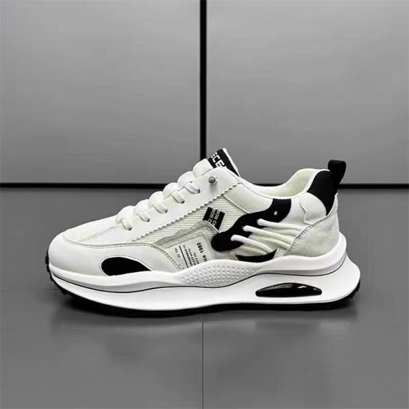 Primăvara și vara 2024 Noua nișă Low-top Dissolving Casual Live sneaker Fashion Hong Kong-style respirabil Forrest Gump Running Shoes pentru bărbați