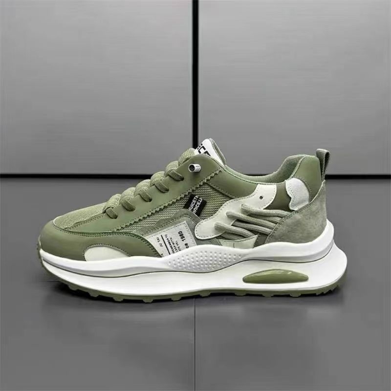 Primăvara și vara 2024 Noua nișă Low-top Dissolving Casual Live sneaker Fashion Hong Kong-style respirabil Forrest Gump Running Shoes pentru bărbați