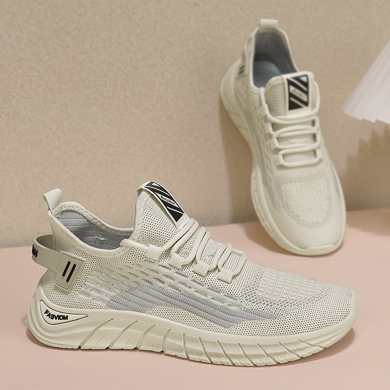 Pantofi sport pentru bărbați, 2024, cu talpă joasă, respirabili, la modă, transfrontalieri, de alergare, de primăvară