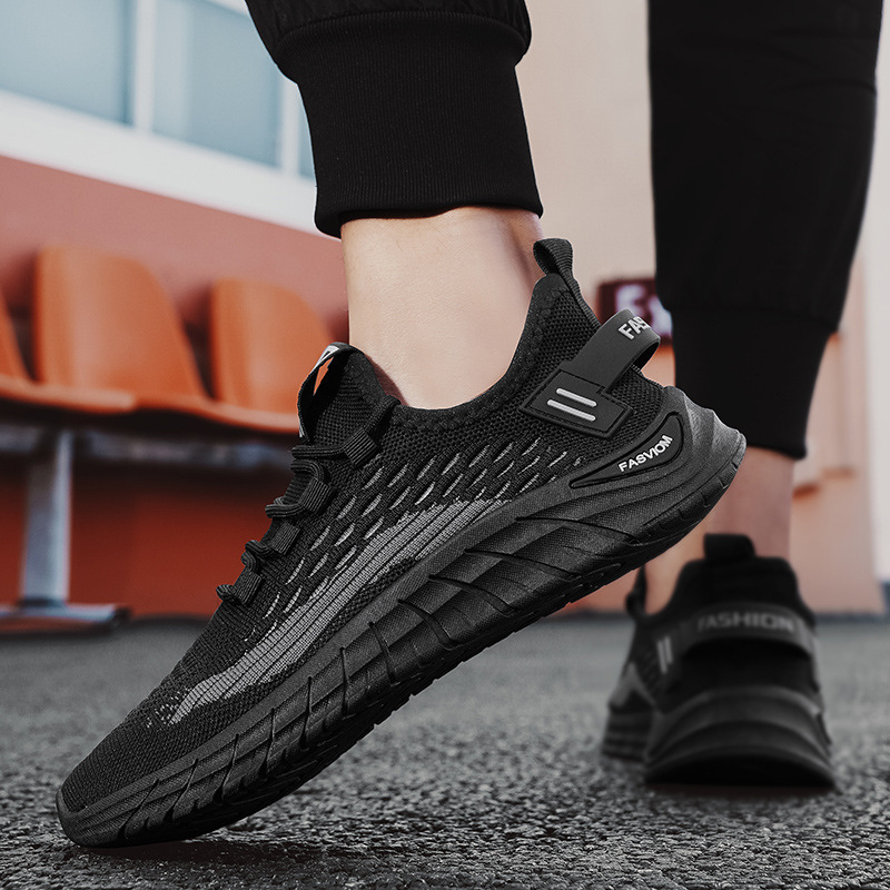 Pantofi sport pentru bărbați, 2024, cu talpă joasă, respirabili, la modă, transfrontalieri, de alergare, de primăvară