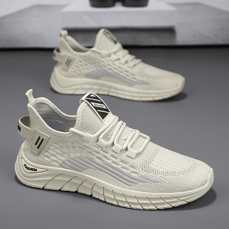 Pantofi sport pentru bărbați, 2024, cu talpă joasă, respirabili, la modă, transfrontalieri, de alergare, de primăvară