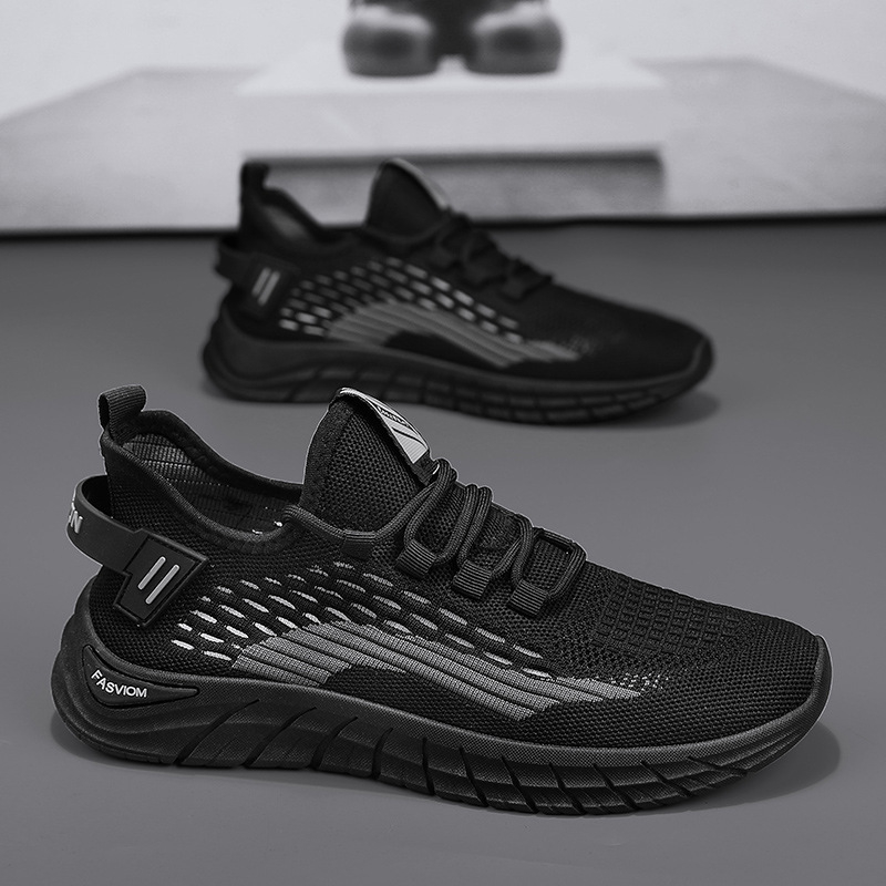 Pantofi sport pentru bărbați, 2024, cu talpă joasă, respirabili, la modă, transfrontalieri, de alergare, de primăvară