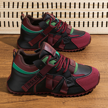 Pantofi sport bărbați, pantofi de primăvară și toamnă, pantofi sport vintage cu imprimeu floral, pantofi sport plus size, pantofi sport ...