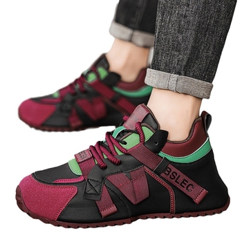 Pantofi sport bărbați, pantofi de primăvară și toamnă, pantofi sport vintage cu imprimeu floral, pantofi sport plus size, pantofi sport ...