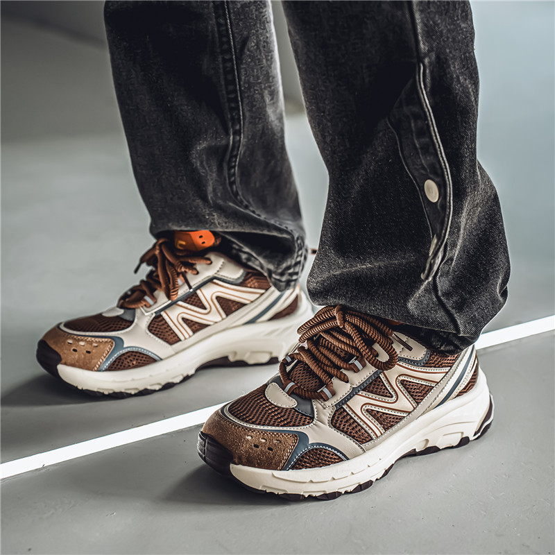 Pantofi sport Torre argintii pentru bărbați, anul șarpelui, comerț exterior, primăvară și vară, talpă groasă, sport casual cu explozii, toate potrivirile