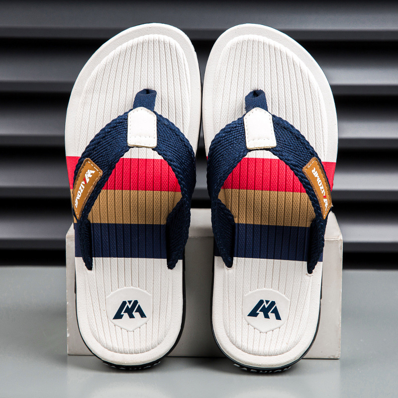 2025 Nove cipele Muške papuče Muška ljetna gornja odjeća Trendovske internetske slavne osobe Popularne sandale za plažu s uzorkom riblje kosti Ležerne sportske