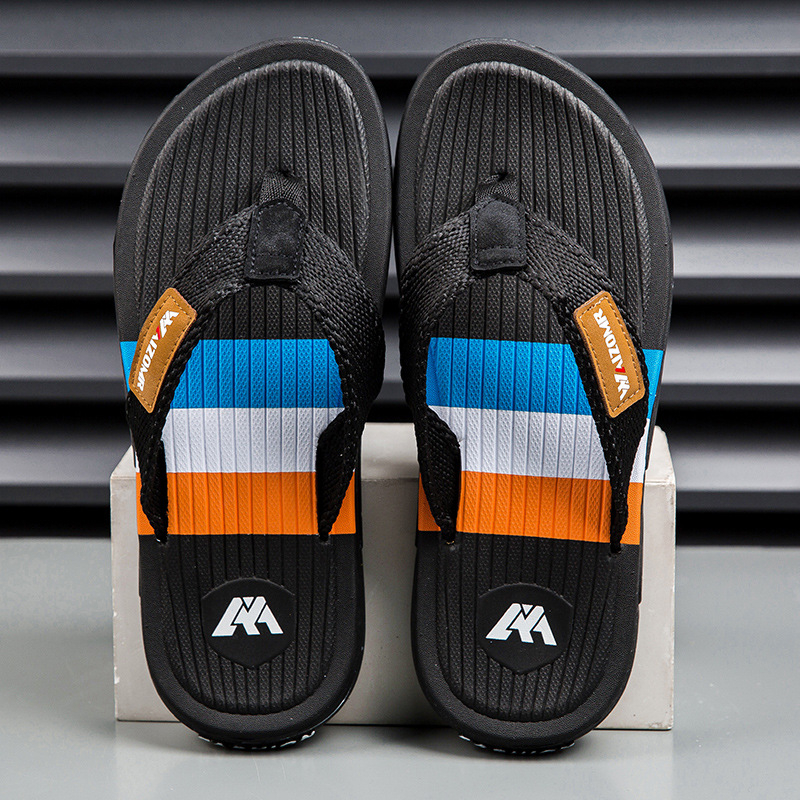 2025 Nove cipele Muške papuče Muška ljetna gornja odjeća Trendovske internetske slavne osobe Popularne sandale za plažu s uzorkom riblje kosti Ležerne sportske
