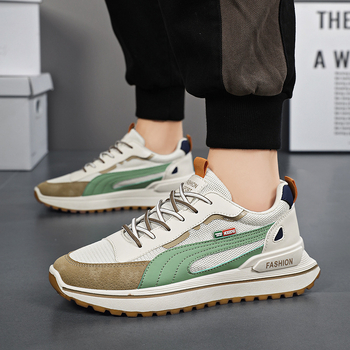 25 Ανδρικά Παπούτσια Γονέα-Παιδιού Φθινόπωρο Forrest Gump Μπαμπάς Αθλητικά Αναψυχή Τρέξιμο Χοντρή Σόλα Αυξημένης Καλής Παλίρροιας Παπούτσια για Εραστές