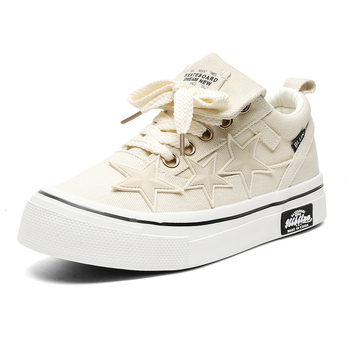 Ανδρικά παπούτσια από καμβά Άνοιξη και Φθινόπωρο Νέα Κορεάτικα στυλ Νεανικά Αθλητικά Αναψυχή Star High-top Παπούτσια All-match Xu Heng 5 Εποχές