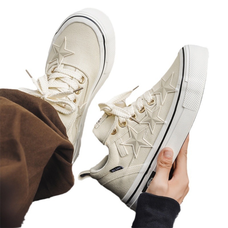 Platnene muške cipele za proljeće i jesen, nove korejske cipele za mlade, sport i razonodu, visoke cipele za sve vrste sportova, Xu Heng, 5 sezona