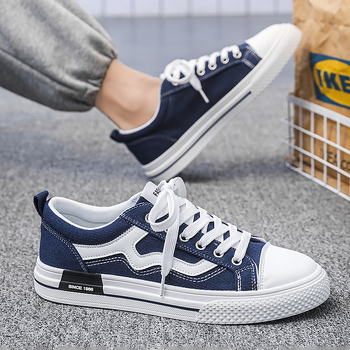 Ανδρικά παπούτσια από καμβά 2025 Νέα ανοιξιάτικα αντιολισθητικά αθλητικά παπούτσια σανίδας Ανδρικά αναπνεύσιμα μαλακά παπούτσια για όλους τους τύπους για το καλοκαίρι