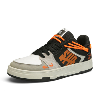 Φθινόπωρο και χειμώνας 2024 νέα ανδρικά παπούτσια με χαμηλό τακούνι, μοντέρνα αθλητικά παπούτσια τεσσάρων εποχών, τάση αναπνεύσιμα λευκά ανδρικά παπούτσια