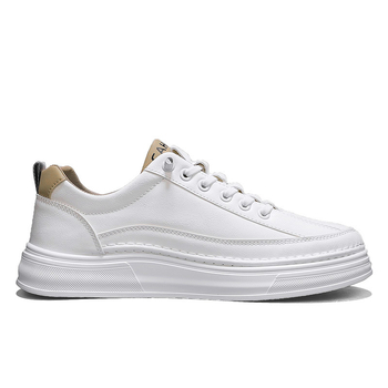 Ανδρικά Παπούτσια Άνοιξης και Φθινοπώρου 2025 Νέα Παπούτσια Εργασίας All-match Ανδρικά Casual Δερμάτινα Παπούτσια Αθλητικά Λευκά Παπούτσια Μοντέρνα Παπούτσια