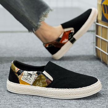 Pantofi sport bărbătești 2024, primăvara nouă, la modă, pentru bărbați, sport, casual, cu talpă joasă, leneși, fără slip-on, pentru tineri, tip pescar