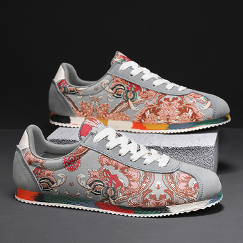 Αθλητικά αθλητικά παπούτσια Forrest Gump με τυχαίο λουλούδι του 2025, μοντέρνα παπούτσια για φοιτητές, ανοιξιάτικα και καλοκαιρινά παπούτσια για υπαίθριες δραστηριότητες, ανδρικά παπούτσια