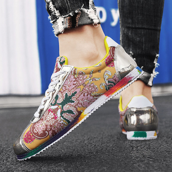 Αθλητικά αθλητικά παπούτσια Forrest Gump με τυχαίο λουλούδι του 2025, μοντέρνα παπούτσια για φοιτητές, ανοιξιάτικα και καλοκαιρινά παπούτσια για υπαίθριες δραστηριότητες, ανδρικά παπούτσια