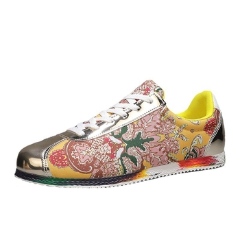 Αθλητικά αθλητικά παπούτσια Forrest Gump με τυχαίο λουλούδι του 2025, μοντέρνα παπούτσια για φοιτητές, ανοιξιάτικα και καλοκαιρινά παπούτσια για υπαίθριες δραστηριότητες, ανδρικά παπούτσια