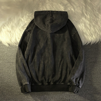 За да картографирате примерните жилетки, комплект от 400 г силно изпрани стари якета с качулка и цип с дълъг ръкав, свободни размери за мъже и жени.