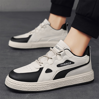 Pantofi sport pentru bărbați, pantofi de primăvară 2024, cu talpă groasă, cu talpă joasă, all-match, high-end, pentru tineret, sport, agrement, la modă
