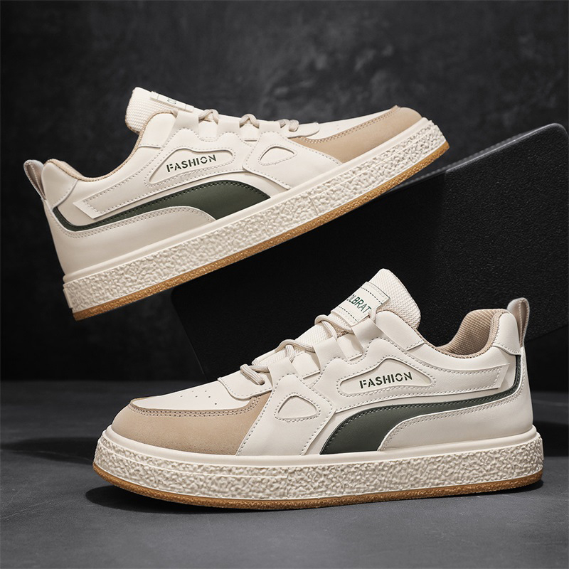 Pantofi sport pentru bărbați, pantofi de primăvară 2024, cu talpă groasă, cu talpă joasă, all-match, high-end, pentru tineret, sport, agrement, la modă