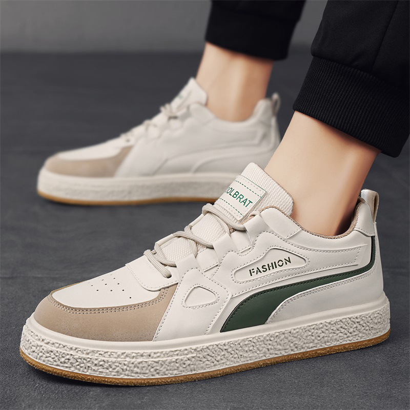 Pantofi sport pentru bărbați, pantofi de primăvară 2024, cu talpă groasă, cu talpă joasă, all-match, high-end, pentru tineret, sport, agrement, la modă
