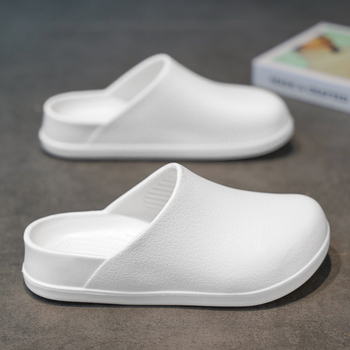 Papucsok Férfi Külkereskedelmi Plus Size 2024 Vízálló és Olajálló Szakácscipők Férfi és Női Divat Női Cipők Lábmunkához Szandálok