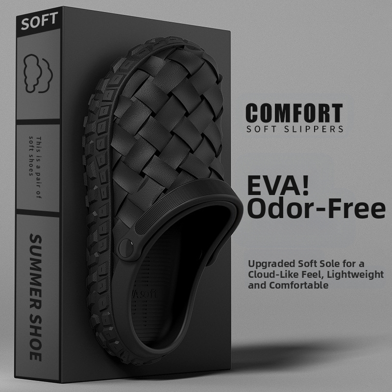 Gyárilag közvetlen puha talpú EVA csúszásmentes, nem büdös férfi kültéri viseletre alkalmas lyukas cipő strandszandál raktáron nagykereskedelemben