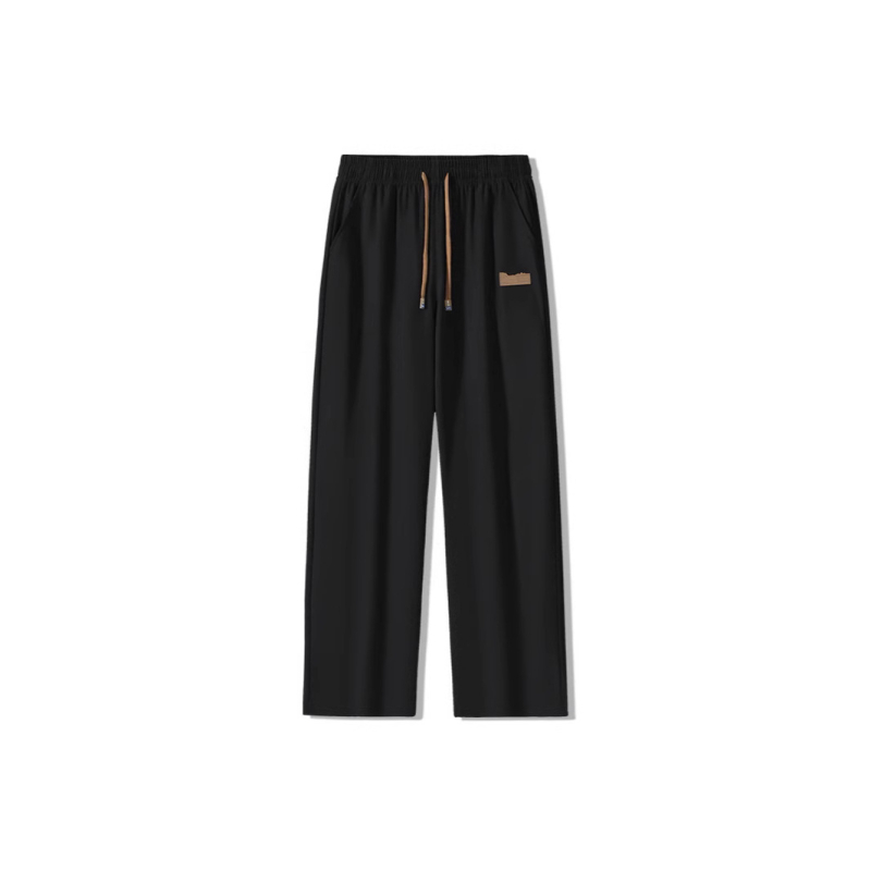 Tavaszi és őszi új, széles szárú sportnadrág, férfi koreai stílusú, divatos, bő, mártott, minden mérkőzésre alkalmas hétköznapi nadrág