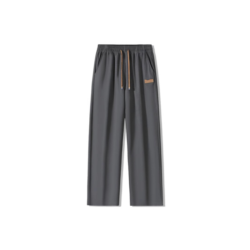 Tavaszi és őszi új, széles szárú sportnadrág, férfi koreai stílusú, divatos, bő, mártott, minden mérkőzésre alkalmas hétköznapi nadrág