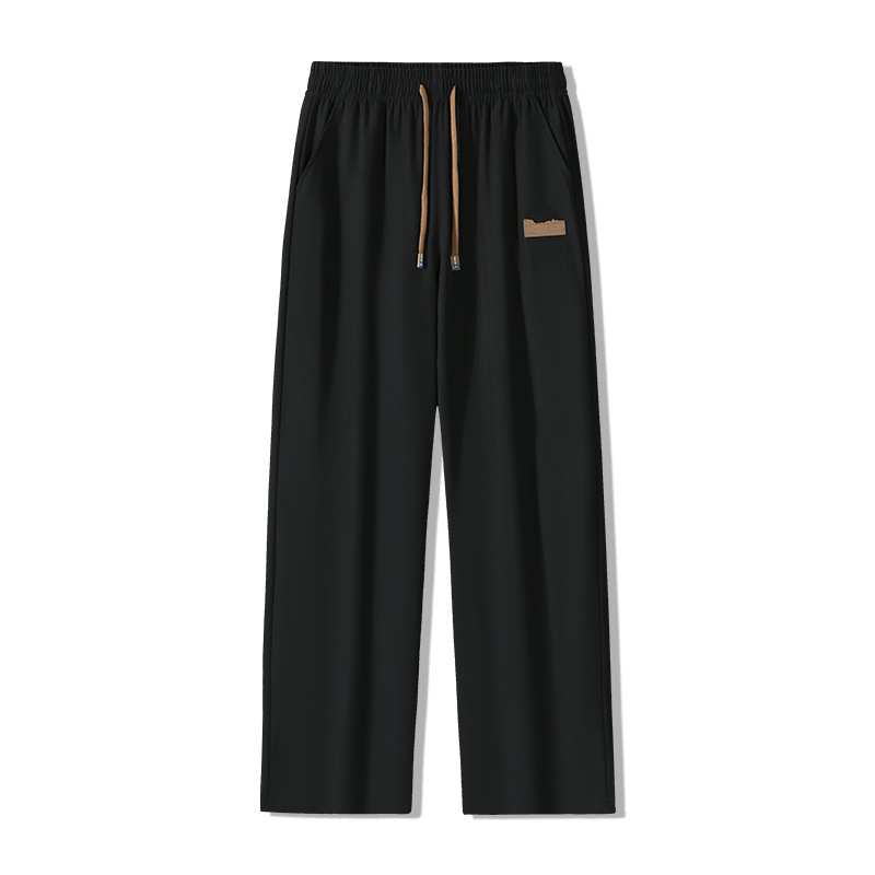 Tavaszi és őszi új, széles szárú sportnadrág, férfi koreai stílusú, divatos, bő, mártott, minden mérkőzésre alkalmas hétköznapi nadrág