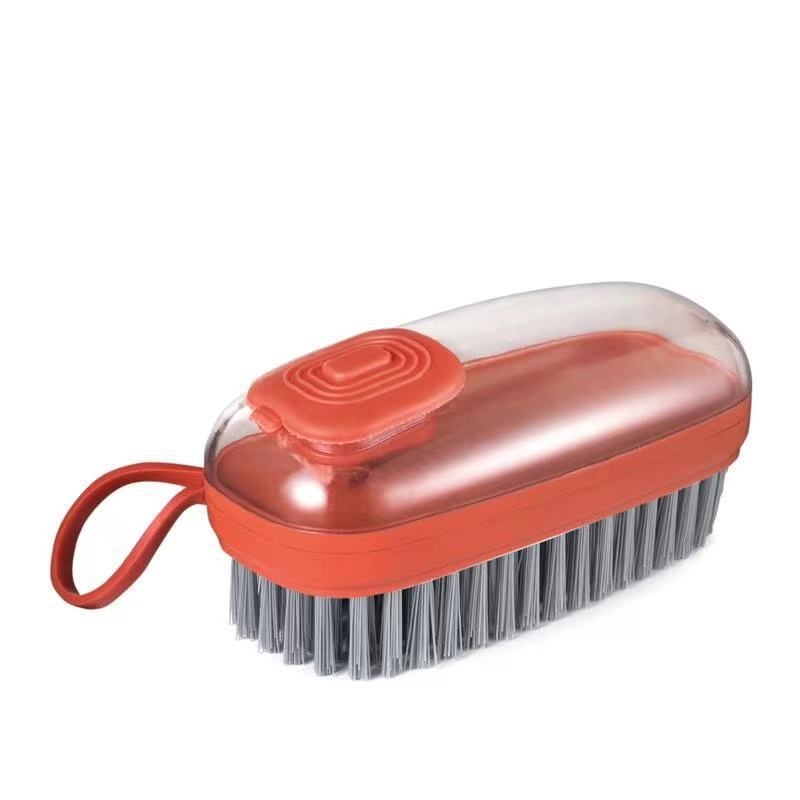 Automātiska šķidruma pievienošanas veļas birste mājsaimniecības daudzfunkcionāla mīkstu saru apavu mazgāšanas drēbju dēļa birste radoša plastmasas tīrīšanas birste