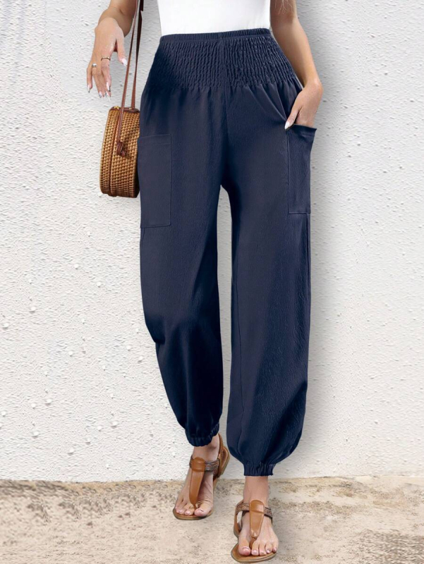 Női selyemnadrág, nyári, új szezon, selyem szatén, prémium eperfa selyemnadrág, luxus, divatos, laza, karcsúsító, bő szárú nadrág