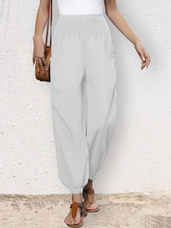 Női selyemnadrág, nyári, új szezon, selyem szatén, prémium eperfa selyemnadrág, luxus, divatos, laza, karcsúsító, bő szárú nadrág