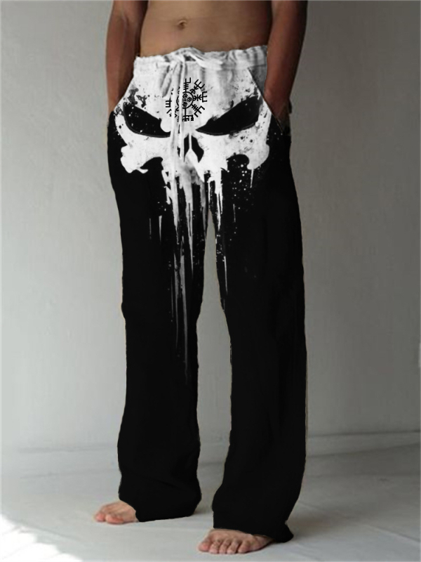 Határokon átnyúló Európa és az Egyesült Államok szabadidős divat bő vászon nadrág digitális nyomtatás fix z mindenféle minta tavasz és ősz