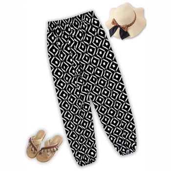 Amazon határokon átnyúló női nyári lélegző tej selyem vékony selymes női otthoni mellbimbós hétköznapi nadrág