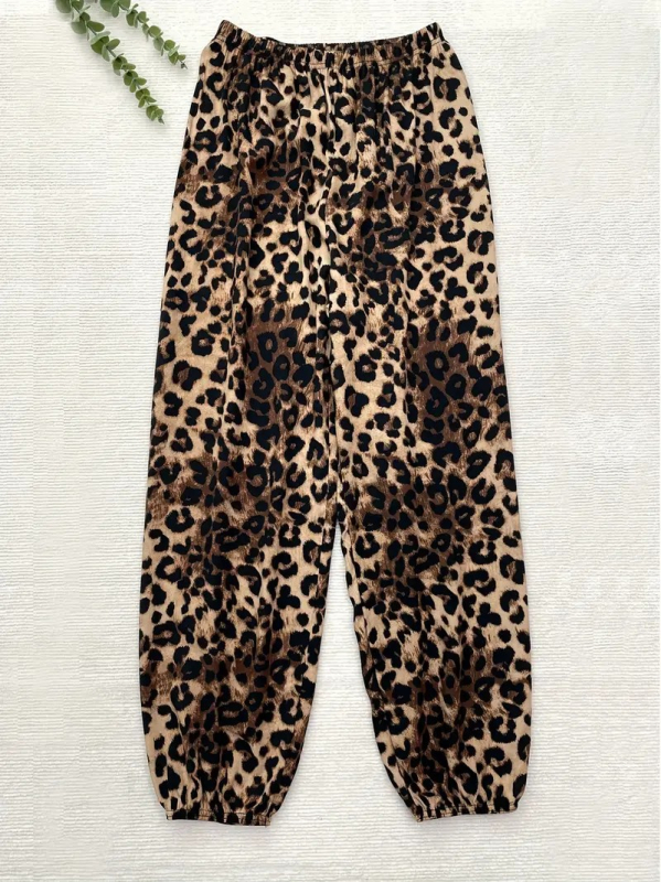 Amazon határokon átnyúló női nyári lélegző tej selyem vékony selymes női otthoni mellbimbós hétköznapi nadrág