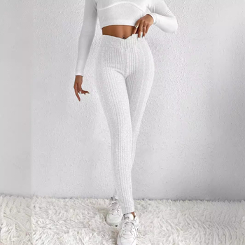 2024 őszi új európai és amerikai Amazon szexi, karcsúsított, csíkos, menetes, szűk nadrág, fitnesznadrág, leggings