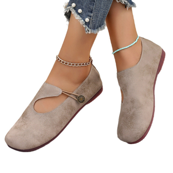 2025 őszi új, puha talpú, bebújós női cipők, retró export alacsony sarkú lapos cipők, harajuku stílusú, kerek orrú, egyszínű női cipők, divatos