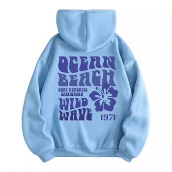 Трансграничен 2024 Нов експлозивен печат с букви, ежедневен спортен пуловер с дълъг ръкав и качулка, стил Carmly David, дрехи