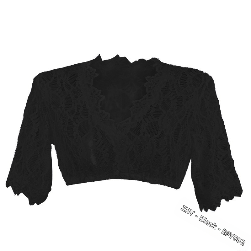 Eiropas un Amerikas ārējās tirdzniecības AliExpress jauns, parasts apakšējais mežģīņu mazs krekls ar augšējo krūšu aptinumu, seksīgas apakšveļas ražotāji vairumtirdzniecībā