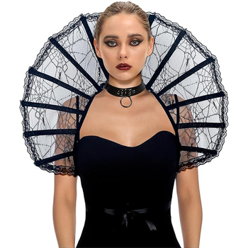 Piiriülene kuummüük skeleti pitsist keepkraega halloweeni cosplay aksessuaarid prom dress up kostüümitee