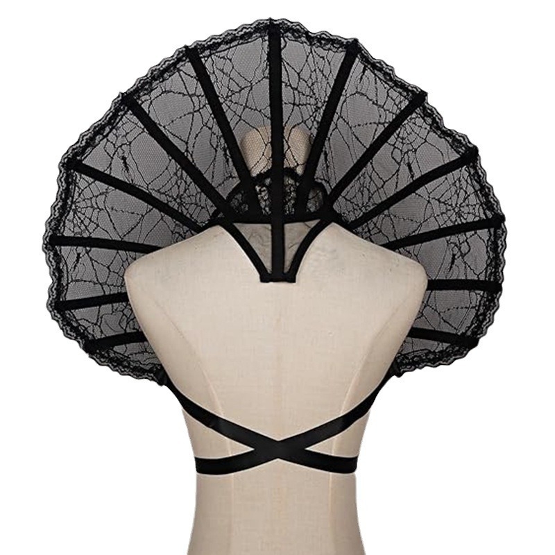 Piiriülene kuummüük skeleti pitsist keepkraega halloweeni cosplay aksessuaarid prom dress up kostüümitee