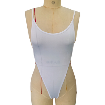 Szexi, havas, pántnélküli, hát nélküli fürdőruha az Amazonon, 2025-ös nyári új, dögös lányos fürdőruha.