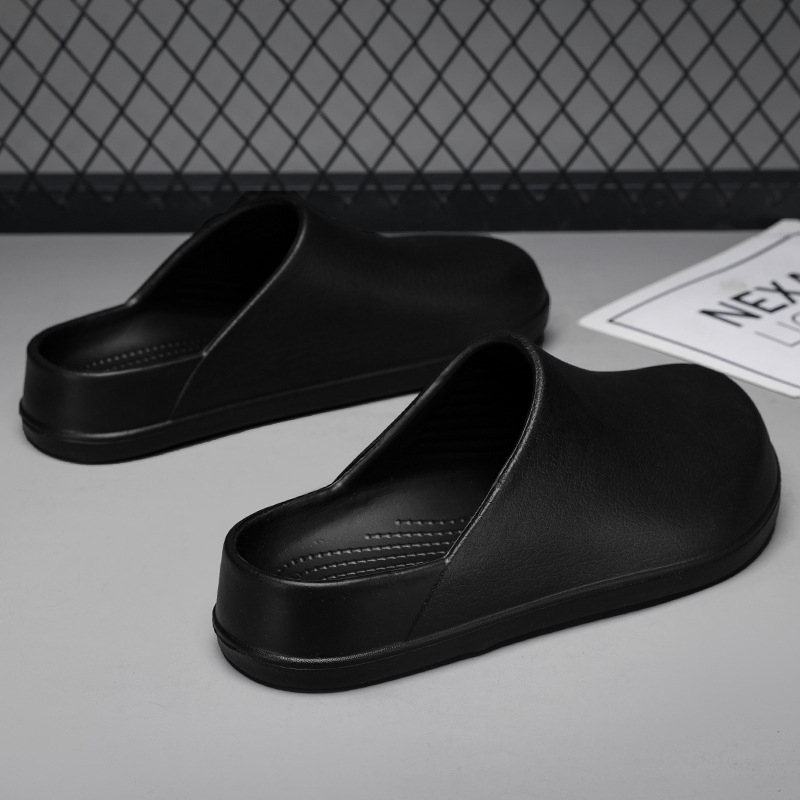 Baotou női nyári csúszásmentes, kopásálló, nem büdös lábszandál, mindenféle illeszkedésű, lélegző, csúcskategóriás páros szakácscipő