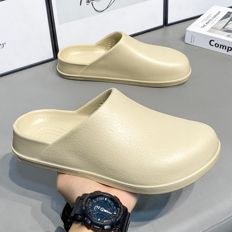 Baotou női nyári csúszásmentes, kopásálló, nem büdös lábszandál, mindenféle illeszkedésű, lélegző, csúcskategóriás páros szakácscipő