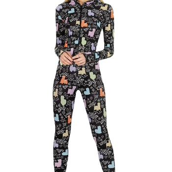 Határokon átnyúló európai és amerikai népszerű női ruházat Amazon új divatos női kapucnis, nyomtatott derékkal ellátott, karcsúsító megjelenésű overál Slim Fit