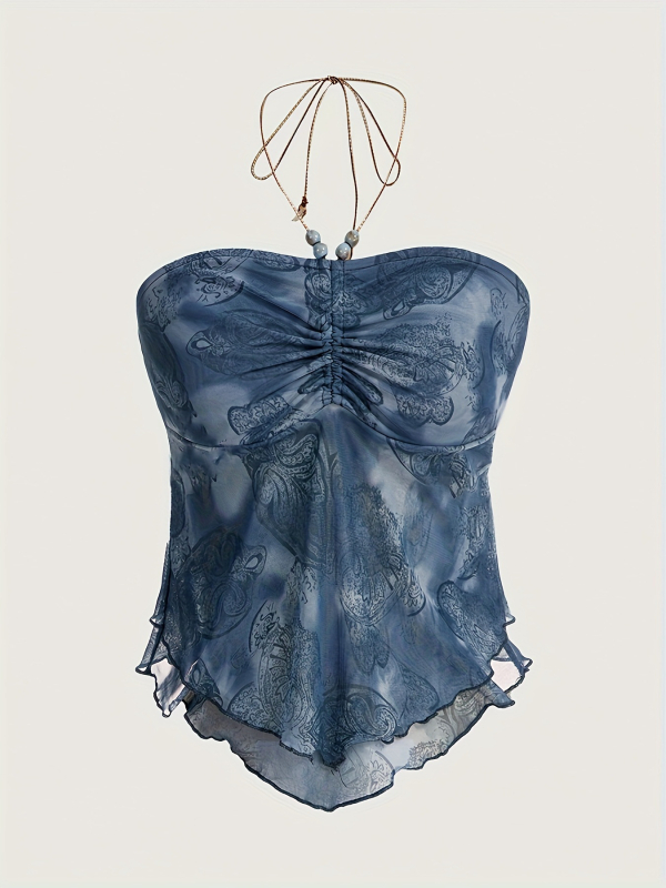 Ezer Baiyi, Tizenhárom Vonal, Tavasz és Nyár, Sellő, Batikolt, Ráncolt, Szabálytalan Alsó Szegély, Fűzős Nyakpánt Nélküli Női