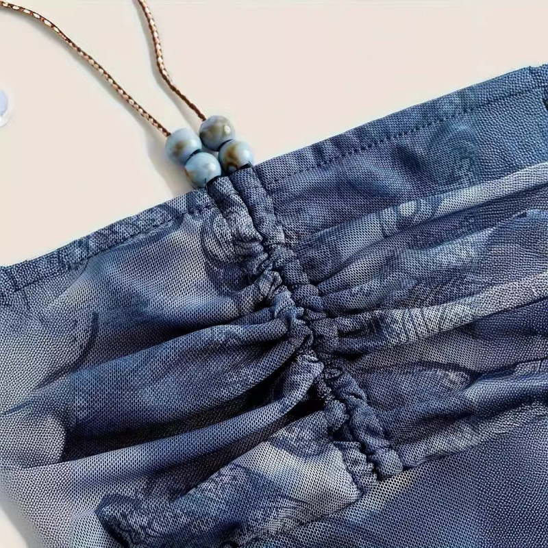 Ezer Baiyi, Tizenhárom Vonal, Tavasz és Nyár, Sellő, Batikolt, Ráncolt, Szabálytalan Alsó Szegély, Fűzős Nyakpánt Nélküli Női