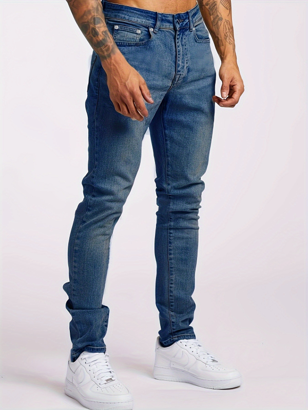 Európai és amerikai farmernadrágok, új, karcsúsított férfi nadrágok, határokon átnyúló exkluzív, divatos férfi nadrágok